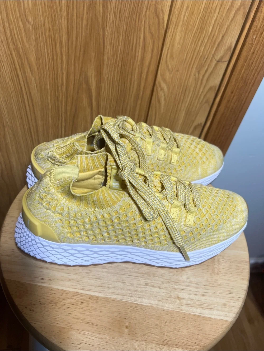 NOBULL Canary Yellow Knit Women's Sneakers